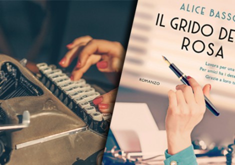 Closeup of man using laptop in cafe grayscale